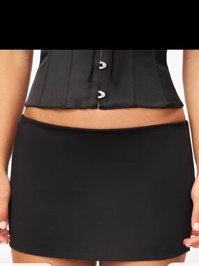 Danielle Guizio micro mini stretch Skirt